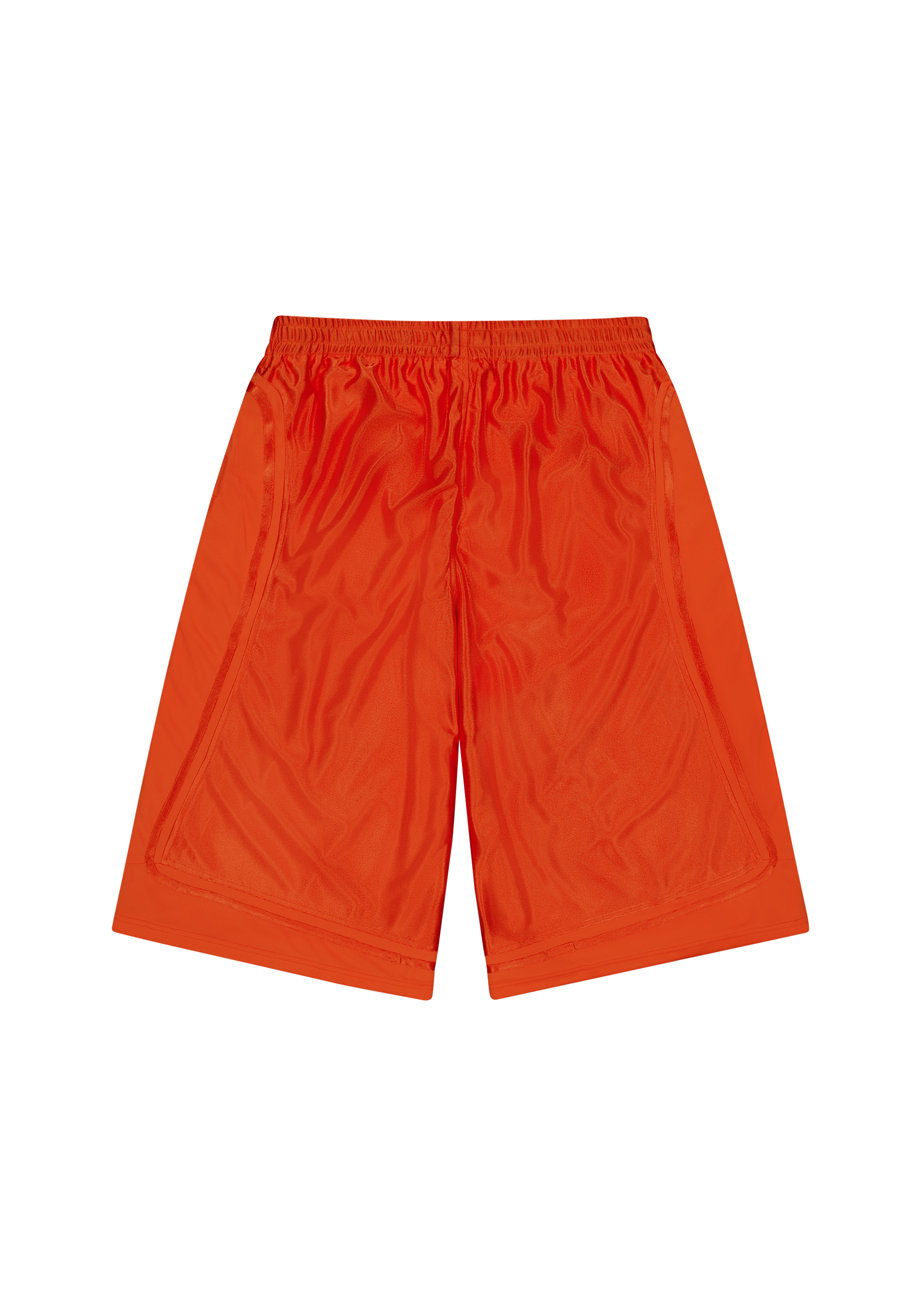 Hooper Shorts Orange | CHECKS DOWNTOWN
