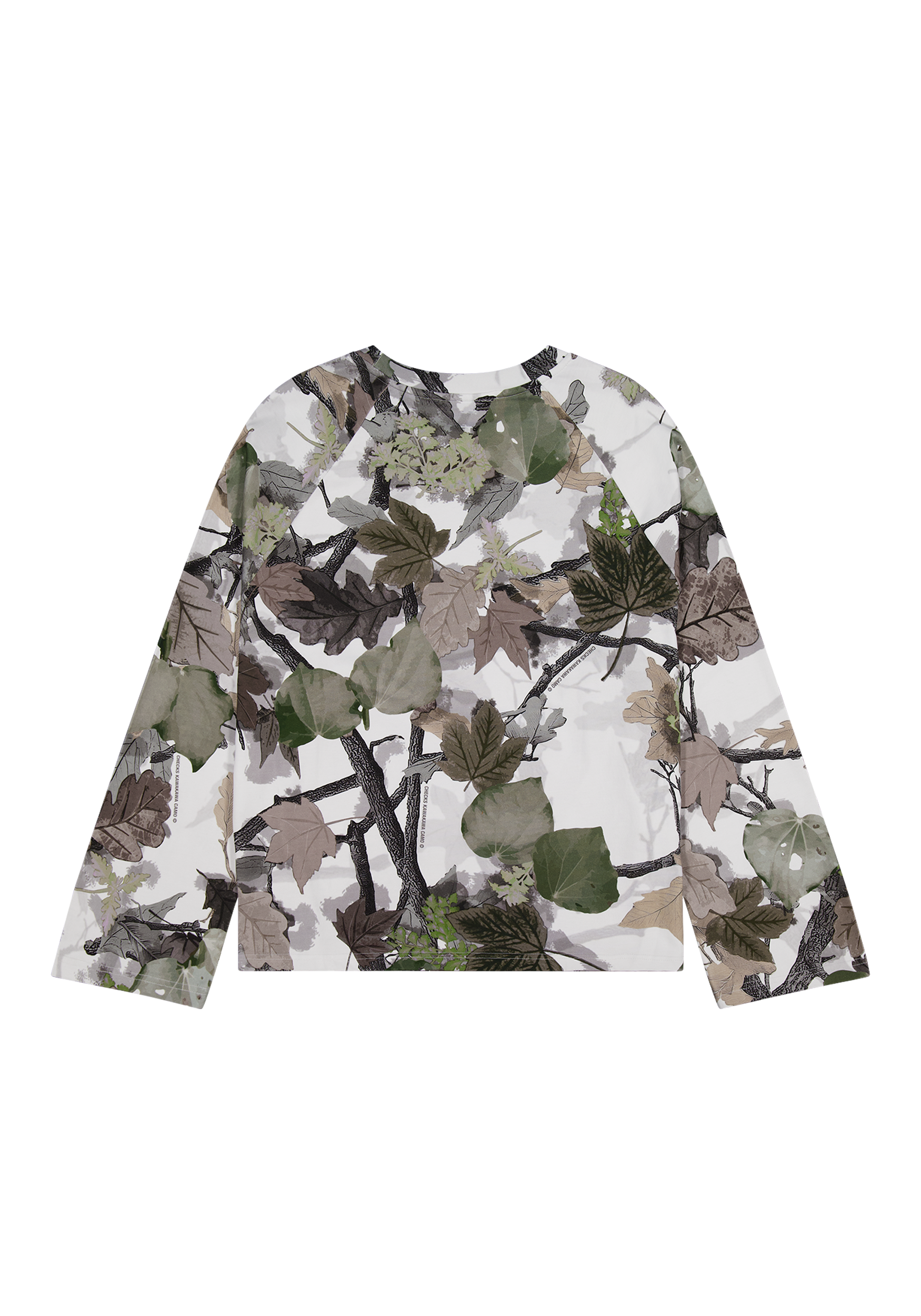 Kawakawa LS Tee White | CHECKS DOWNTOWN