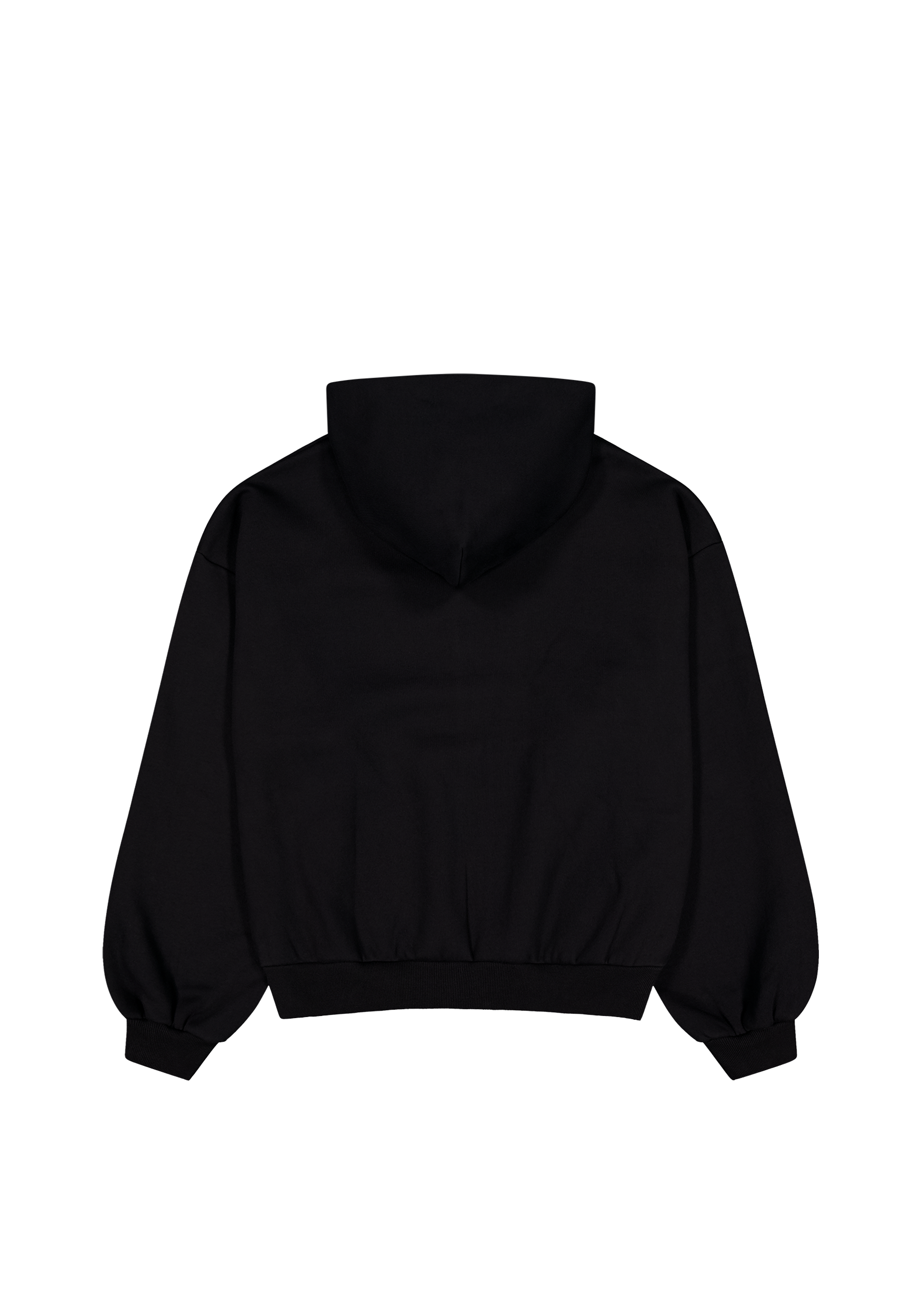 Classic Zip Hoodie Black | CHECKS DOWNTOWN