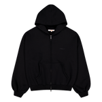 Classic Zip Hoodie Black | CHECKS DOWNTOWN
