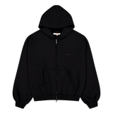Classic Zip Hoodie Black | CHECKS DOWNTOWN