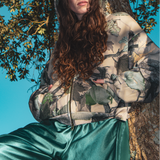 Kawakawa Camo Hoodie Brown | CHECKS DOWNTOWN