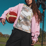 Classic Zip Hoodie Pink | CHECKS DOWNTOWN