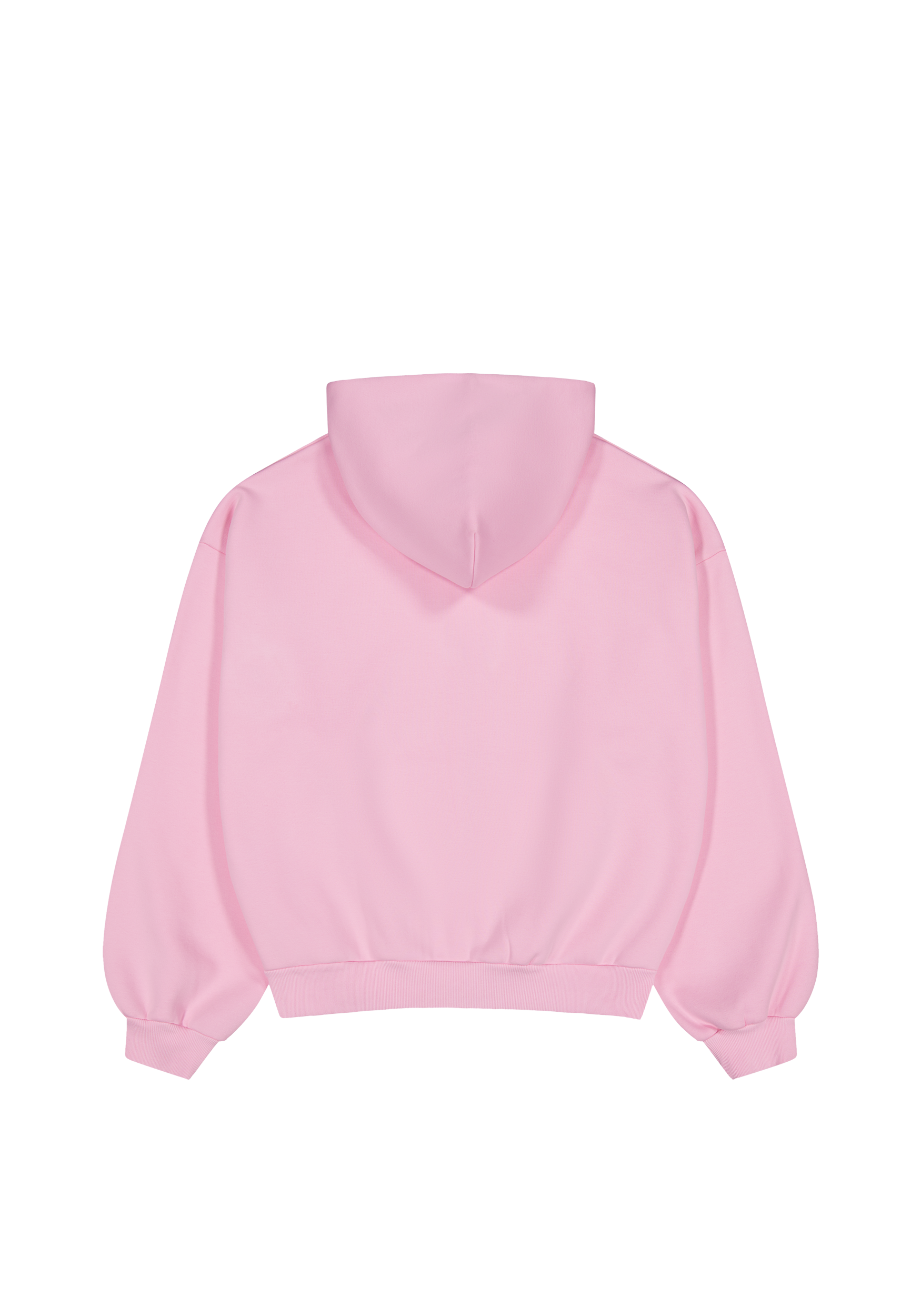 Classic Zip Hoodie Pink | CHECKS DOWNTOWN