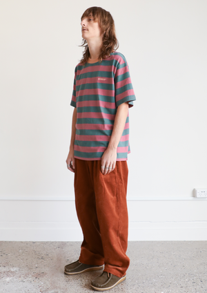 Border Stripe T-shirt | CHECKS DOWNTOWN