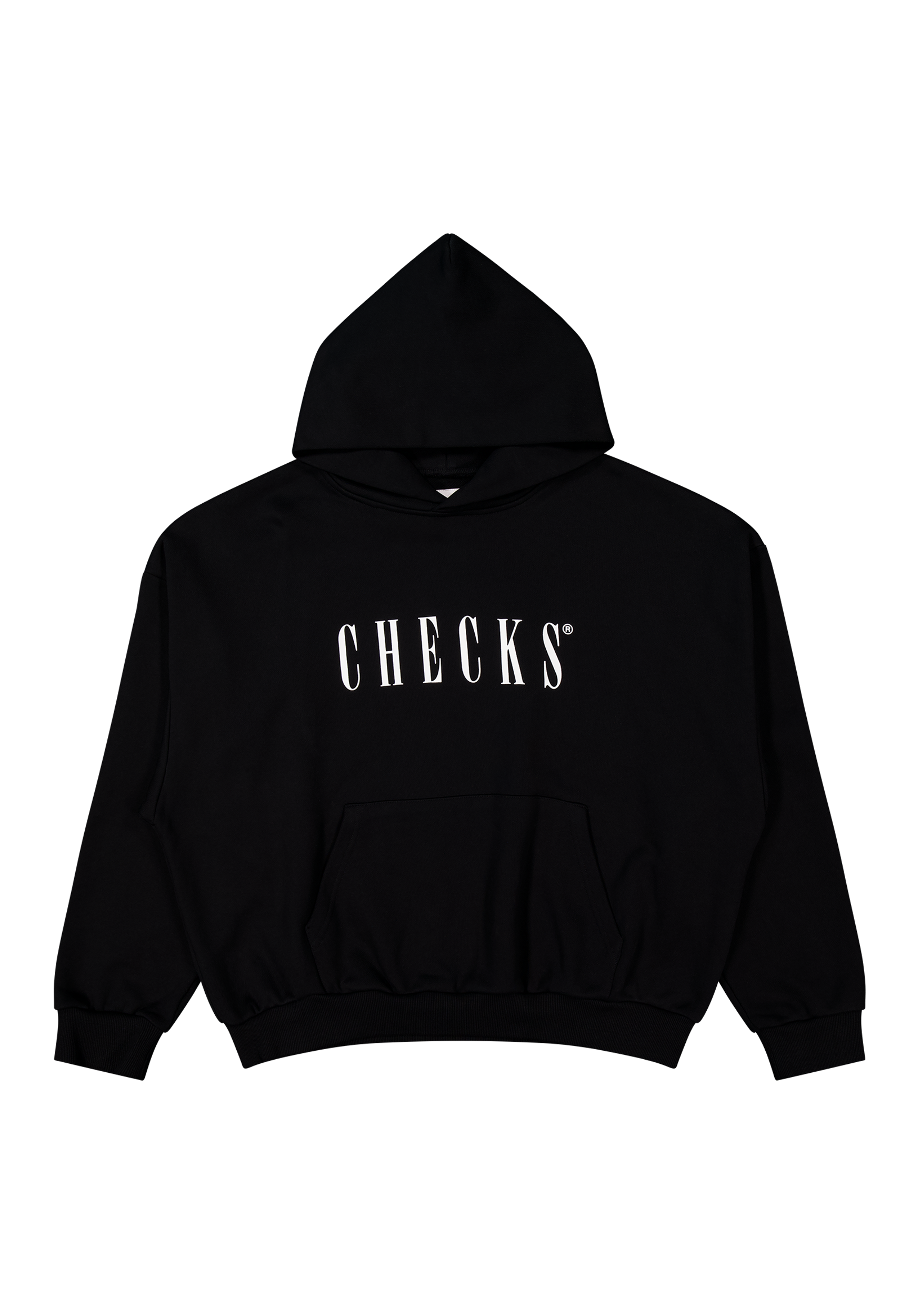 DPTMNT Hoodie Black | CHECKS DOWNTOWN