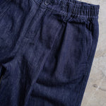 Hakama Shorts Indigo | CHECKS DOWNTOWN