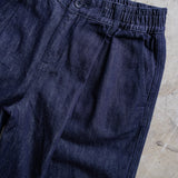 Hakama Shorts Indigo | CHECKS DOWNTOWN