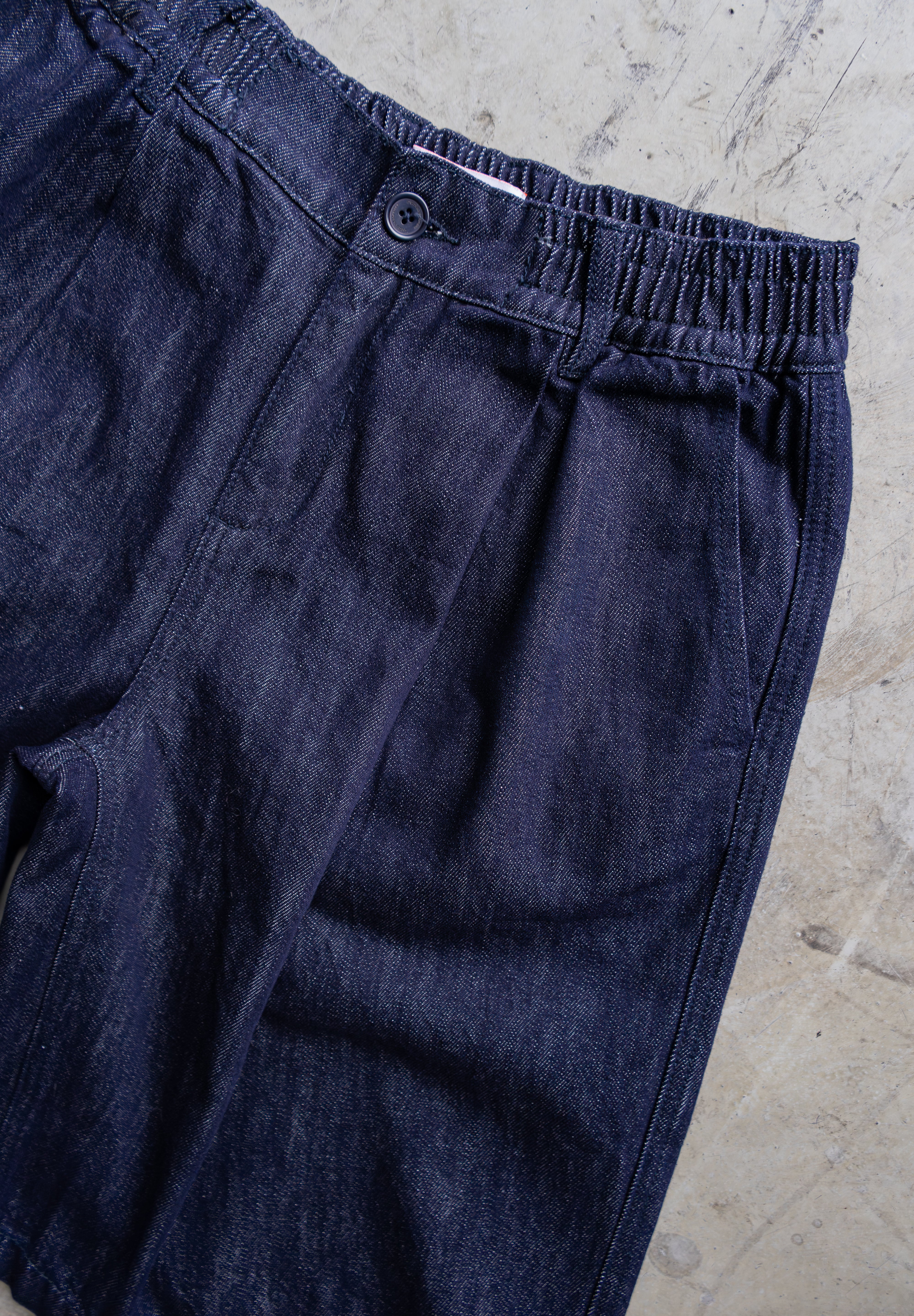 Hakama Shorts Indigo | CHECKS DOWNTOWN