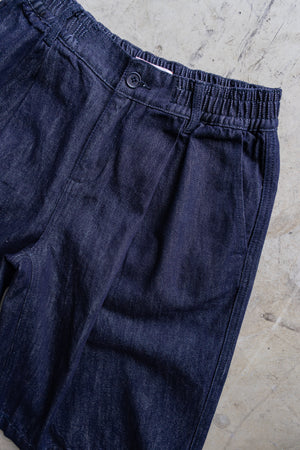 Hakama Shorts Indigo | CHECKS DOWNTOWN