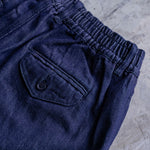 Hakama Shorts Indigo | CHECKS DOWNTOWN
