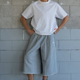 Lark Sweatshorts Athletic Grey | CHECKS DOWNTOWN