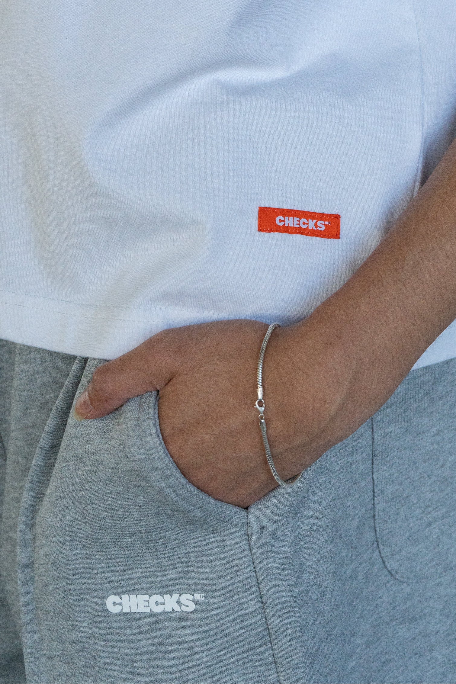 Lark Sweatshorts Athletic Grey | CHECKS DOWNTOWN