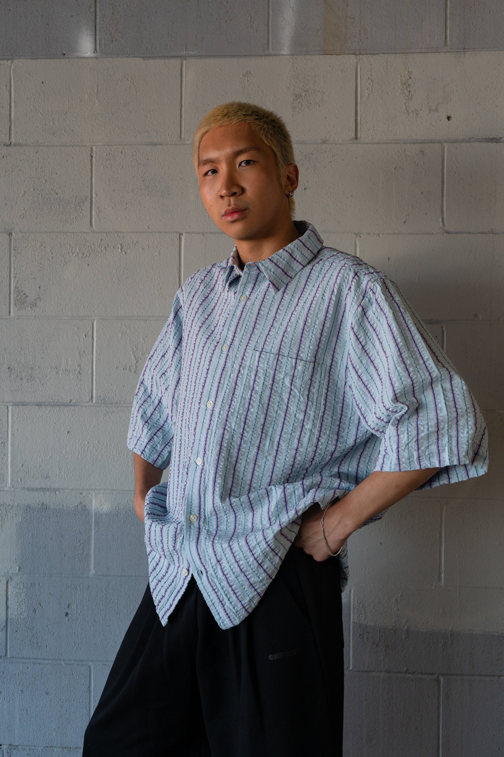 Tender Shirt Blue Stripe | CHECKS DOWNTOWN