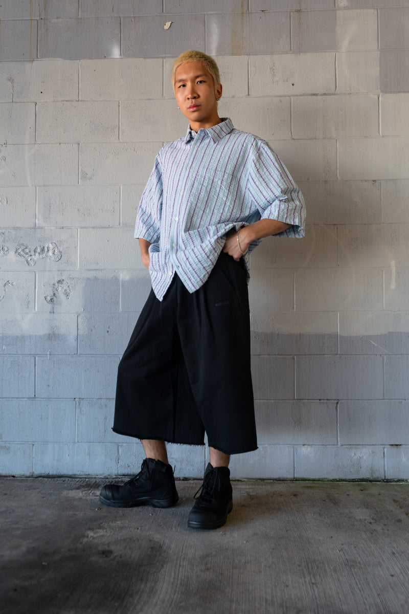Lark Sweatshorts Black | CHECKS DOWNTOWN
