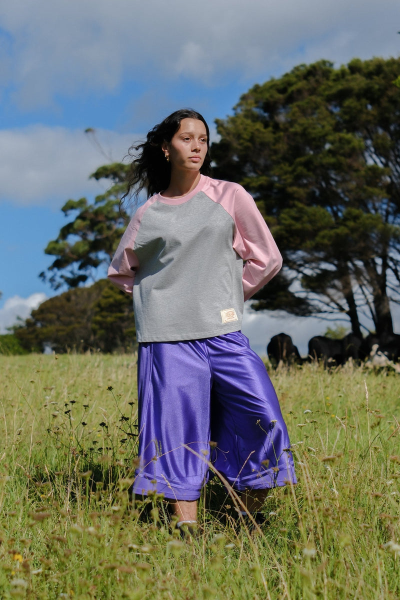 Hooper Shorts Purple | CHECKS DOWNTOWN