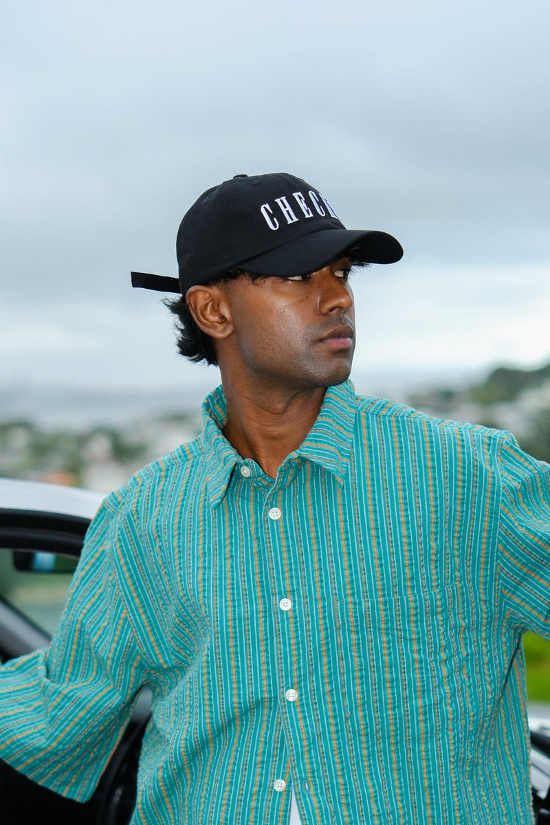 DPTMNT Cap Black | CHECKS DOWNTOWN