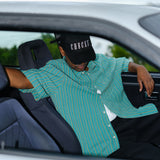 Tender Shirt Green Stripe | CHECKS DOWNTOWN