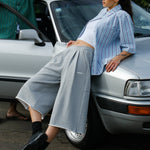 Lark Sweatshorts Athletic Grey | CHECKS DOWNTOWN