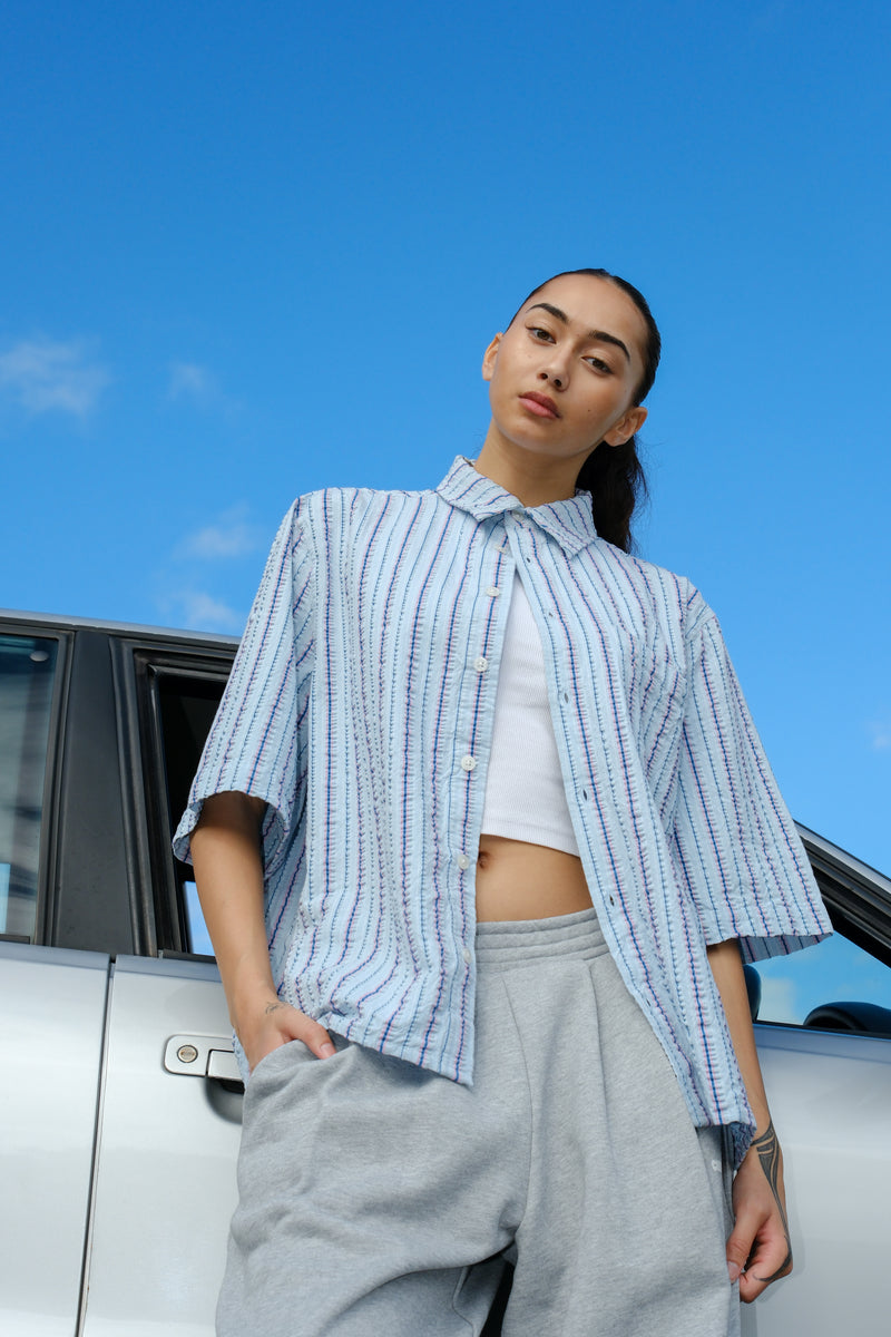 Tender Shirt Blue Stripe | CHECKS DOWNTOWN