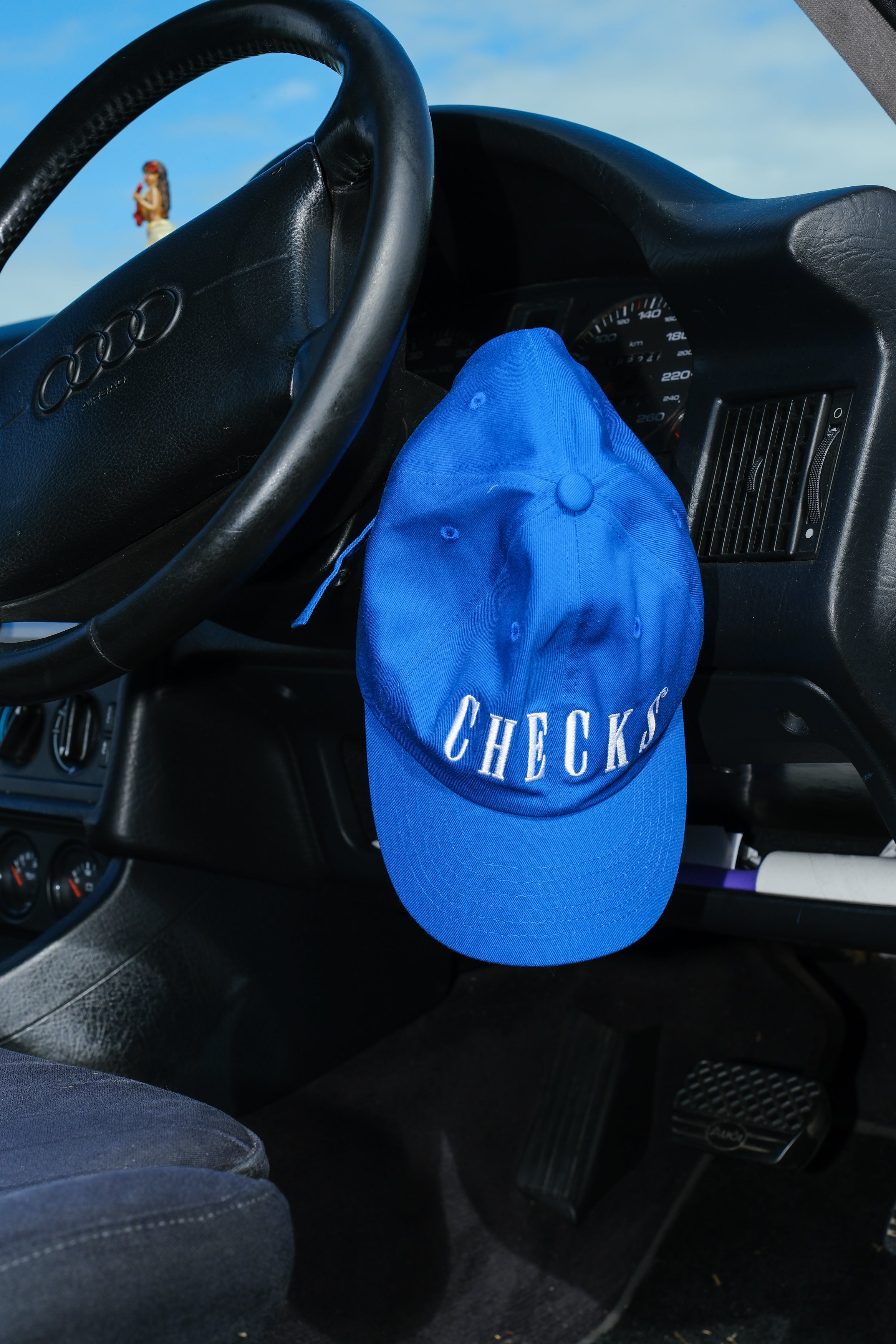 DPTMNT Cap Royal Blue | CHECKS DOWNTOWN