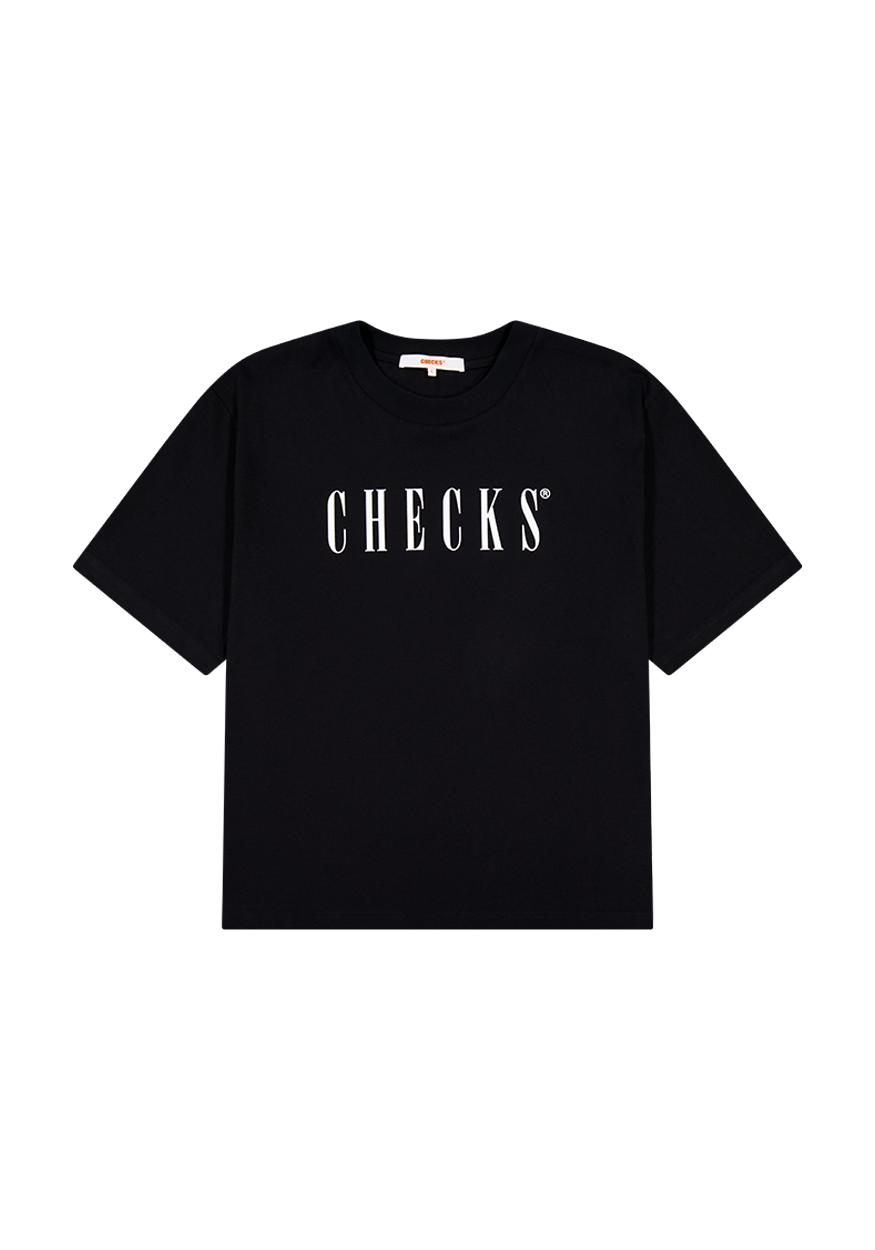 Dptmnt Tee Black | CHECKS DOWNTOWN