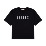 Dptmnt Tee Black | CHECKS DOWNTOWN