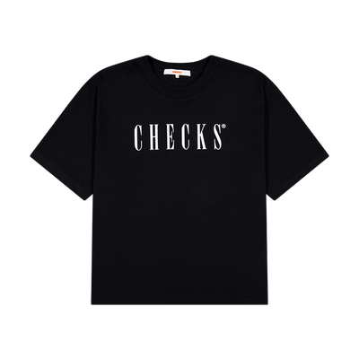 Dptmnt Tee Black | CHECKS DOWNTOWN