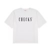 Dptmnt Tee White | CHECKS DOWNTOWN
