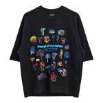 Fungi of Aotearoa Tee Black | CHECKS DOWNTOWN