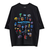 Fungi of Aotearoa Tee Black | CHECKS DOWNTOWN
