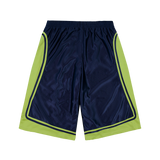 Hooper Shorts Navy/Slime | CHECKS DOWNTOWN