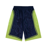 Hooper Shorts Navy/Slime | CHECKS DOWNTOWN