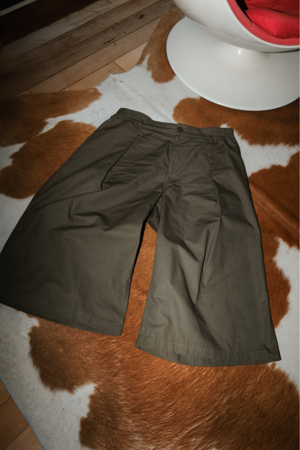 Hakama Shorts V2 Olive Ripstop  | CHECKS DOWNTOWN