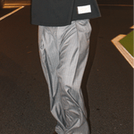 Hakama Pants Charcoal Pinstripe | CHECKS DOWNTOWN