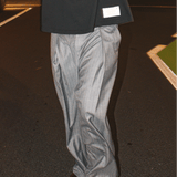 Hakama Pants Charcoal Pinstripe | CHECKS DOWNTOWN