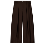 Hakama Pants Cocoa Wool | CHECKS DOWNTOWN