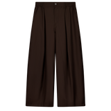 Hakama Pants Cocoa Wool | CHECKS DOWNTOWN