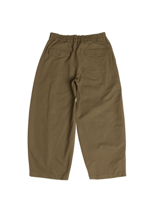 Hakama Pleat Pants Olive | CHECKS DOWNTOWN