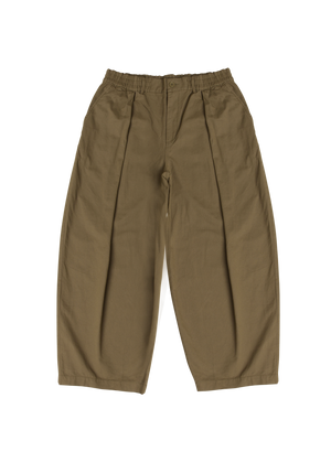 Hakama Pleat Pants Olive | CHECKS DOWNTOWN