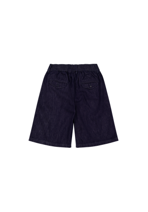 Hakama Shorts Indigo | CHECKS DOWNTOWN