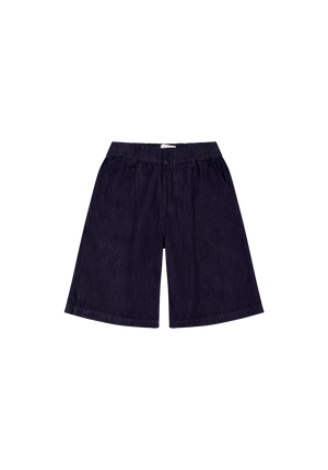 Hakama Shorts Indigo | CHECKS DOWNTOWN