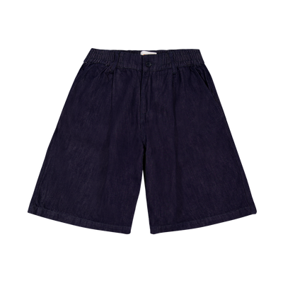 Hakama Shorts Indigo | CHECKS DOWNTOWN
