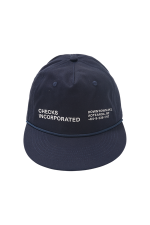 Club Cap Navy | CHECKS DOWNTOWN