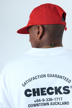Club Cap Red | CHECKS DOWNTOWN