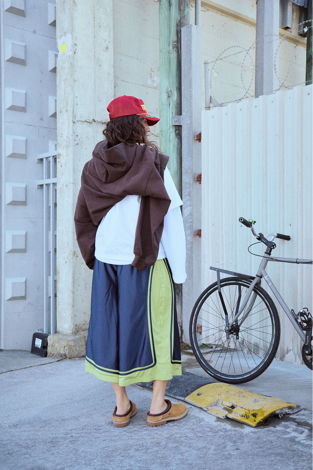 Hooper Shorts Navy/Slime | CHECKS DOWNTOWN