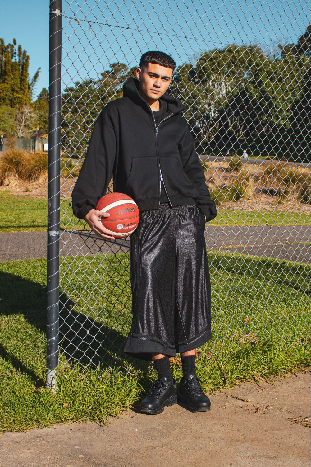 Hooper Shorts Black | CHECKS DOWNTOWN