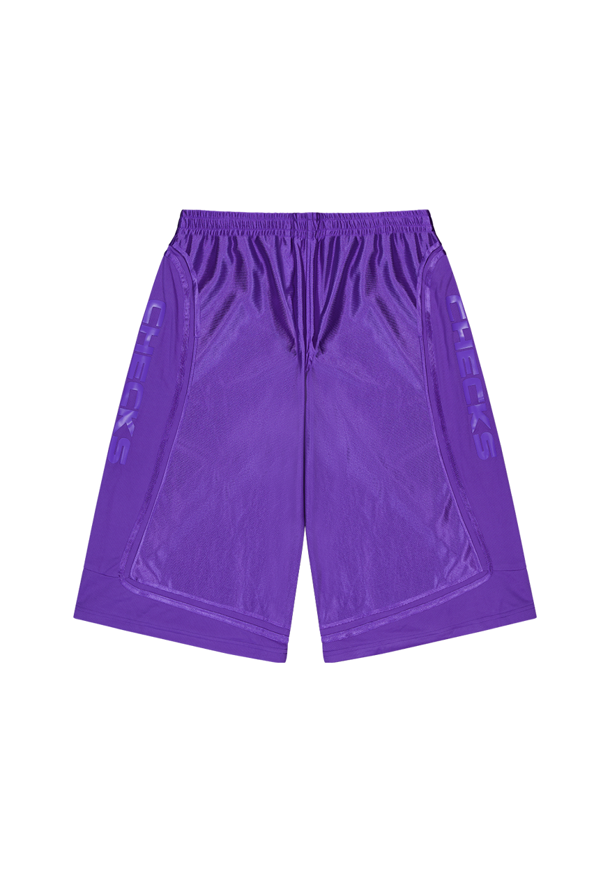 Hooper Shorts Purple | CHECKS DOWNTOWN
