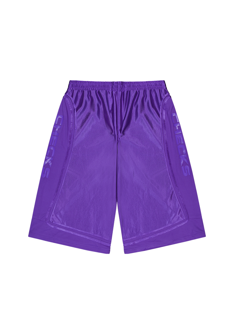 Hooper Shorts Purple | CHECKS DOWNTOWN