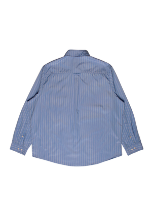 Stripe Big Shirt Blue/White | CHECKS DOWNTOWN